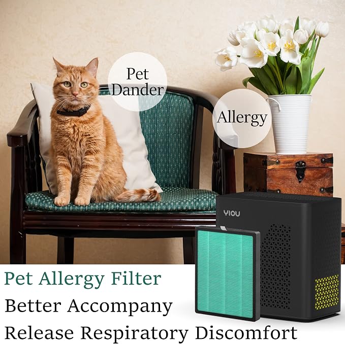 Air Purifiers for Home Large Room up to 547 ft², H13 True HEPA Air Filter 20dB - Image 5