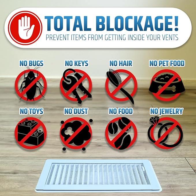 Powerful Magnetic Vent Screen Mesh Covers that Will Never Move or Fall - Image 6
