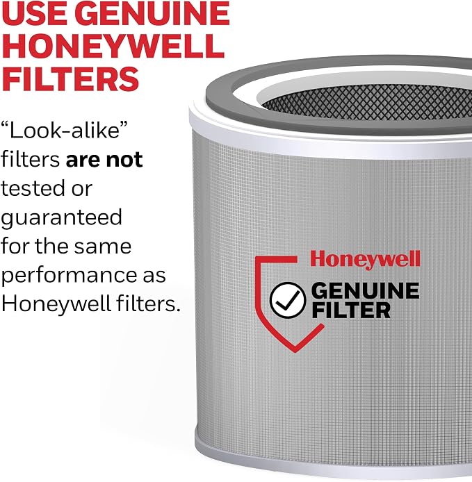 Honeywell Allergen Plus Compact Small Room HEPA Air Purifiers - Image 10