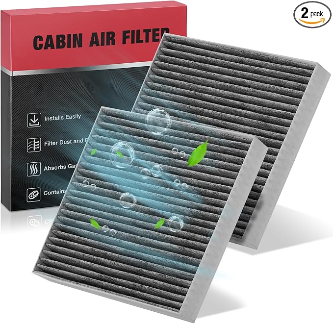 BDFHYK 2PC Cabin Air Filters by BDFHYK