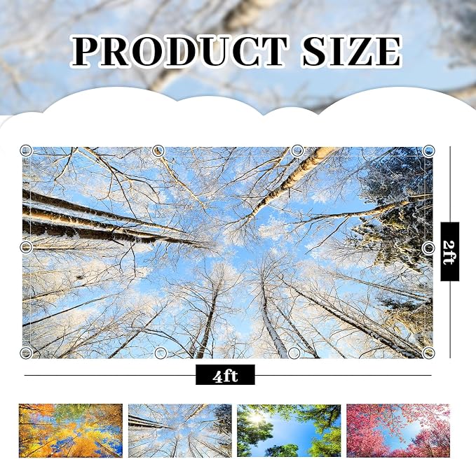 ROCEEI Pack of 4 Fluorescent Light Covers - Image 2