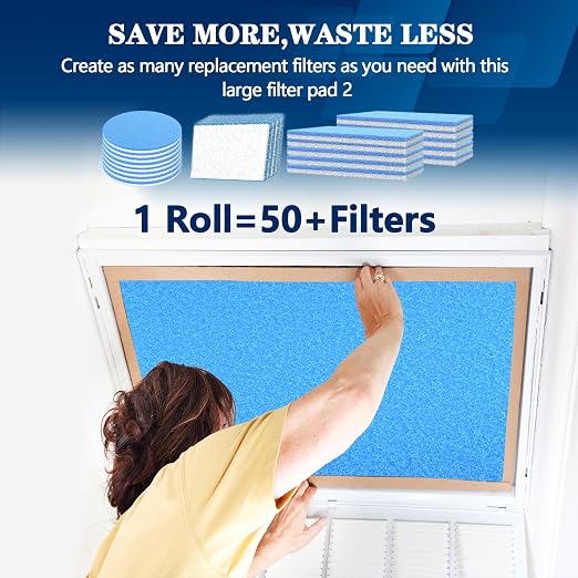 MERV 8 Air Vent Filters, Electrostatic Triple Vent Filter - Image 4