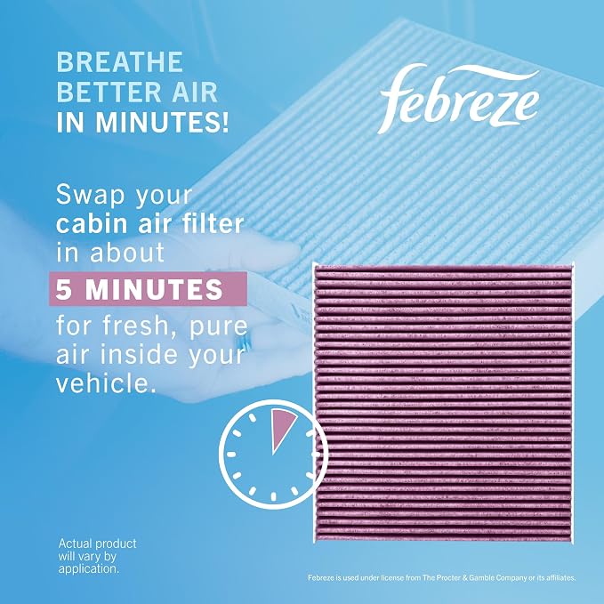 Febreze Odor Control Cabin Air Filter by PUREFLOW RZ18096 Fits 2016-2020 Kia - Image 6