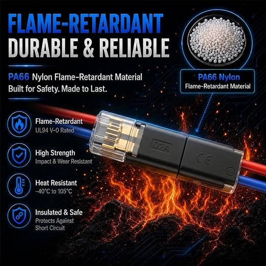120 PCS Quick Connect Wire Connectors, No Wire Stripping - Image 6