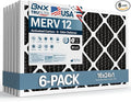 BNX TruFilter 16x24x1 MERV 12 Odor Defense AC Furnace Air Filter by BNX