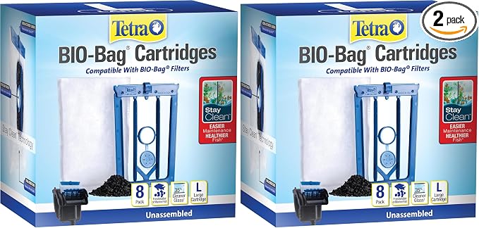 Tetra Whisper Bio-Bag with Stay Clean, Large Filter Cartridges by Tetra