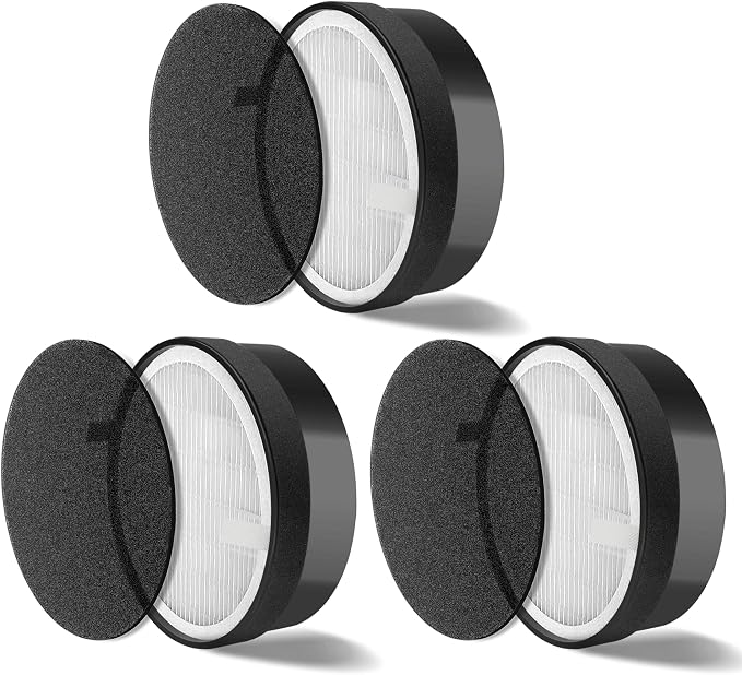 LV-H132 Replacement Filter for LEVOIT LV-H132 Air Puifier, 3-in-1 Nylon by PETOX