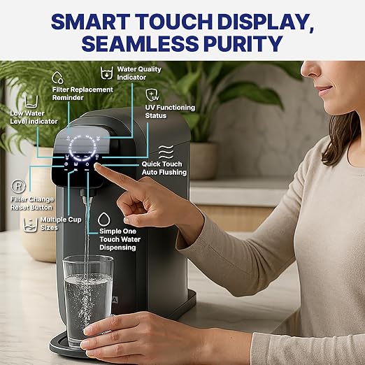 NU Aqua 8-Stage Countertop Reverse Osmosis Water Filter System | RO - Image 2