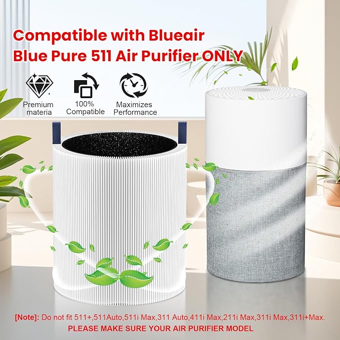 3 Pack 511 Replacement Filter Compatible - Image 2
