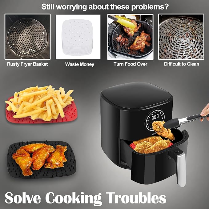 Upgrade Reusable Air Fryer Liners - Image 5