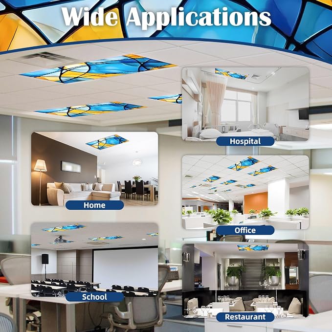 Fluorescent Light Covers -1PCS 4x2 Feet Classroom Covers - Image 7
