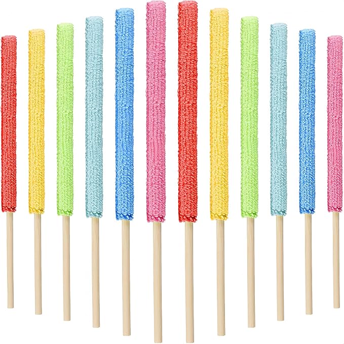 12Pcs Microfiber Duster, Detail Sticks Fan Cleaning Brush Fan Blade Cleaner by Unknown