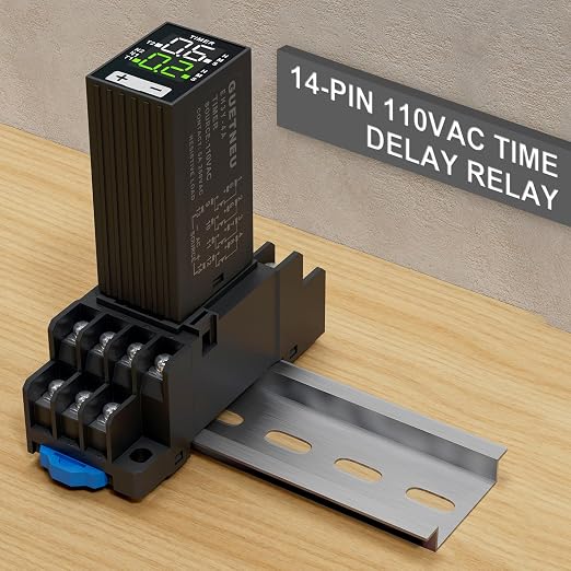 LCD Digital Display Time Relay, Time Control Delayer, Dual Time - Image 5