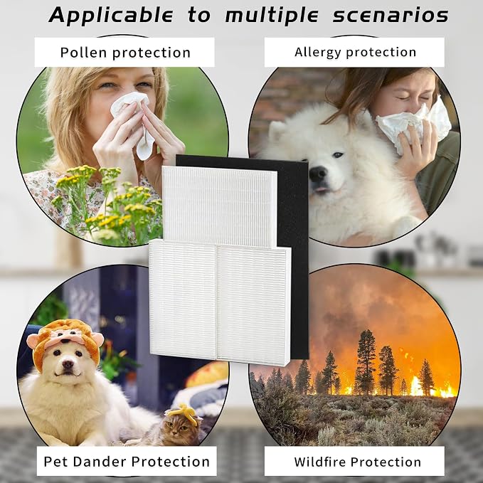 6 Pack HPA300 HEPA Filter Replacement R - Image 7