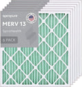 SpiroPure 28x30x2 MERV 13 Pleated Filter Air Filters by SpiroPure