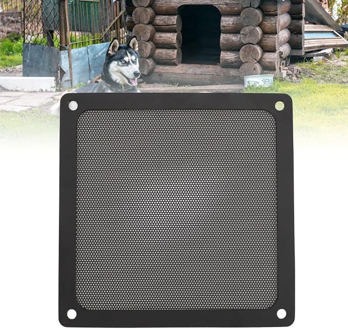 140mm Fan Dust Filter Mesh, Magnetic Frame PC Fan Grills Cover - Image 6
