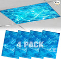 Fluorescent Light Covers with 10 Strong Magnets by Biubee