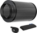 Air Carbon Filter 4 Inch, Smellines Control Removes 3X More Odors Contaminants. by HYDROWE