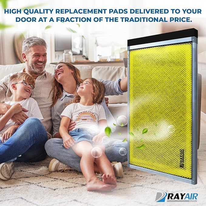 RAYAIR SUPPLY 14x25 Replacement Filter Pads Designed to Fit MicroPower Guard - Image 5