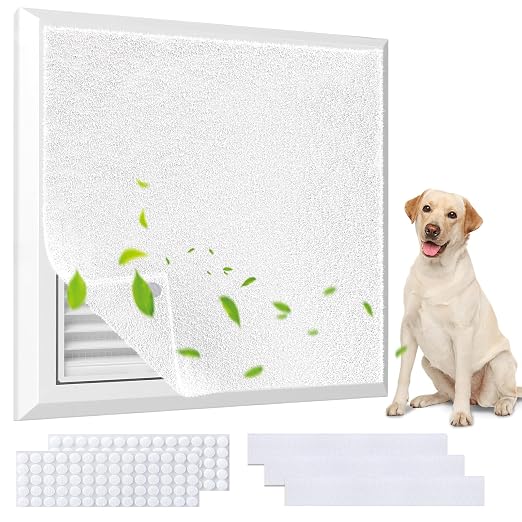 Air Vent Filter 20x100 Inch, Cut to Size Air Filter Material, Electrostatic by Unknown