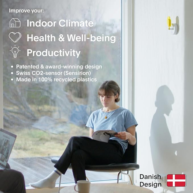 Birdie 2.0 - Design Indoor CO2 Monitor - Air Quality Monitor & CO2 Sensor - Image 2