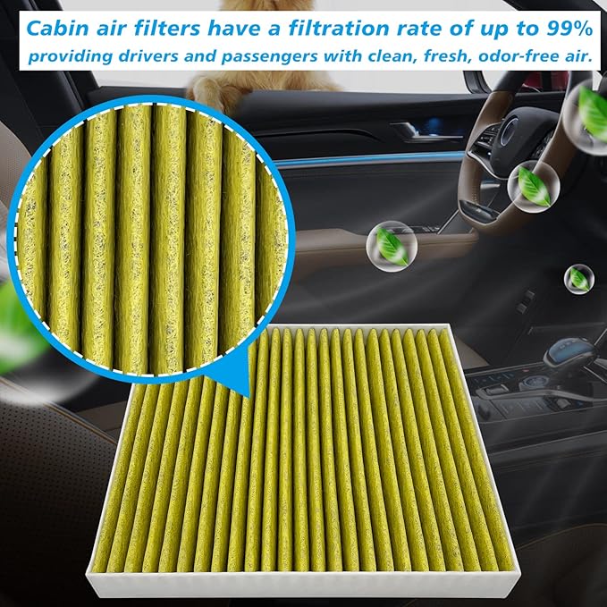 for Cabin Air Filter JM802 Fits - Image 2