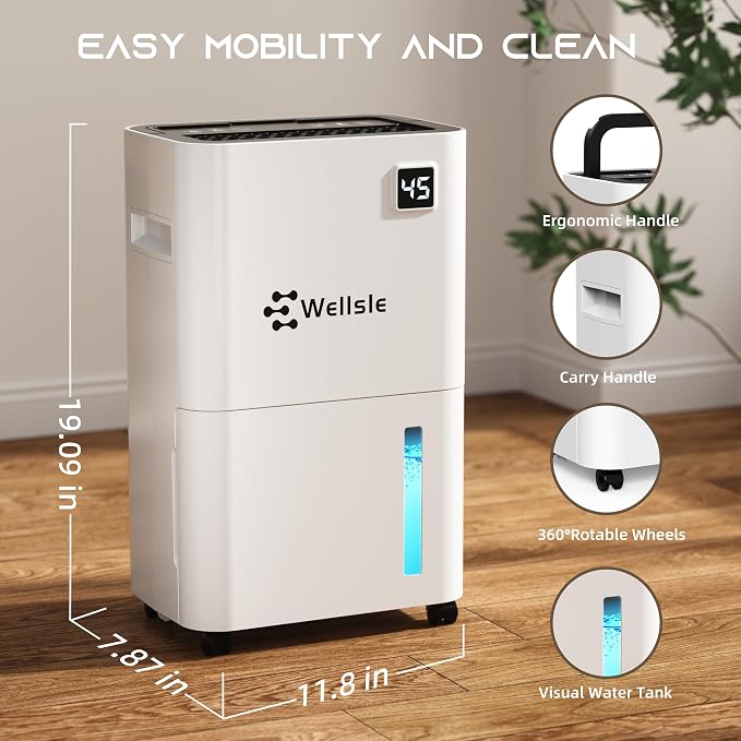 3500 Sq.Ft Dehumidifier, 50 Pint Dehumidifiers - Image 7