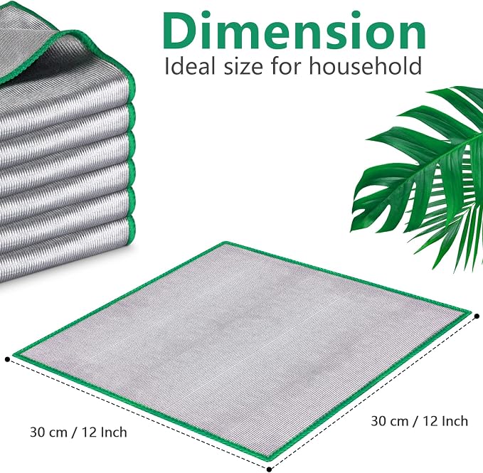 Airlab Glass Polishing Cloth Streak Free Miracle Cleaning Cloth Lint Free - Image 7
