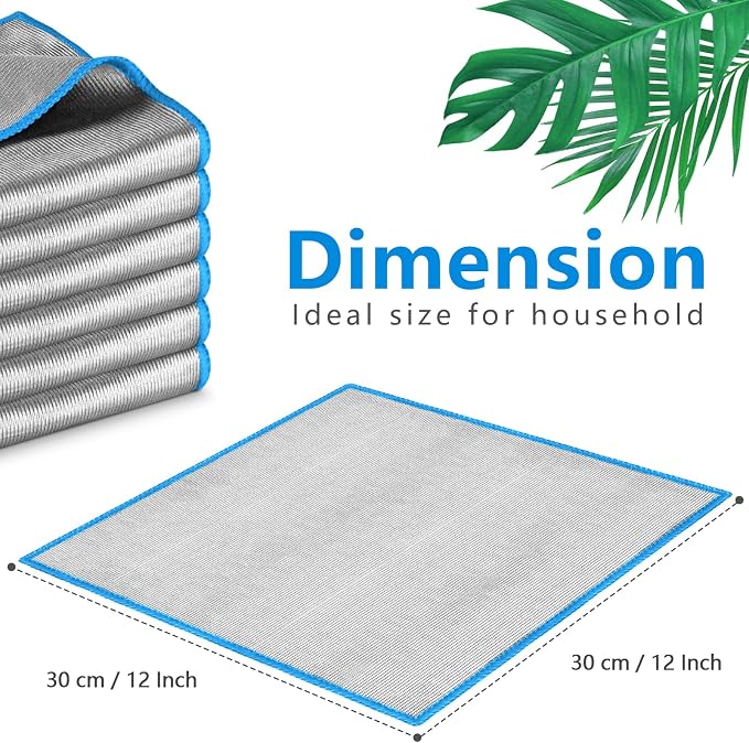 Airlab Glass Polishing Cloth Streak Free Miracle Cleaning Cloth Lint Free - Image 7