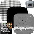 Air Fryer Liners for Ninja Speedi 6qt and Ninja Crispi 4qt, Ninja Crispi Pro by INFRAOVENS