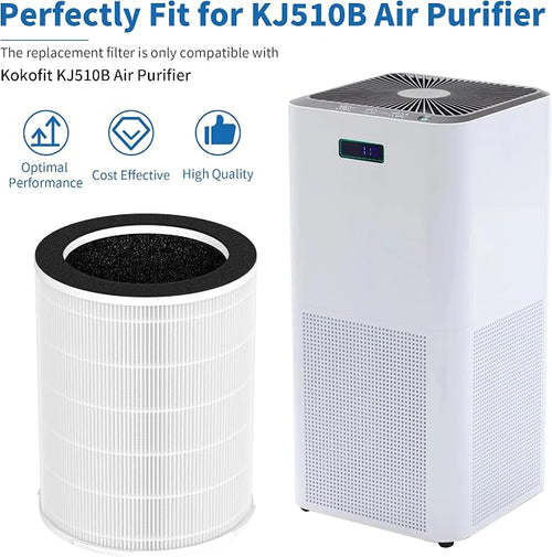 1 Pack KJ510B Replacement Filter Compatible - Image 2