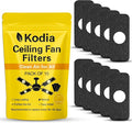 Kodia Ceiling Fan Filters for Blades – Activated Carbon Air Purifier Pads for by Unknown
