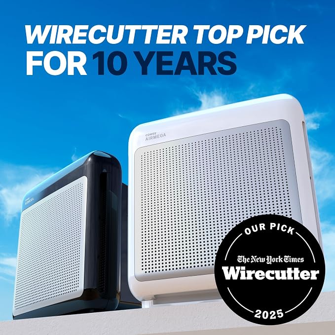 COWAY Air Purifiers for Home Up to 1, 748 ft², HEPA Filter for Smoke, Pet Dander - Image 3