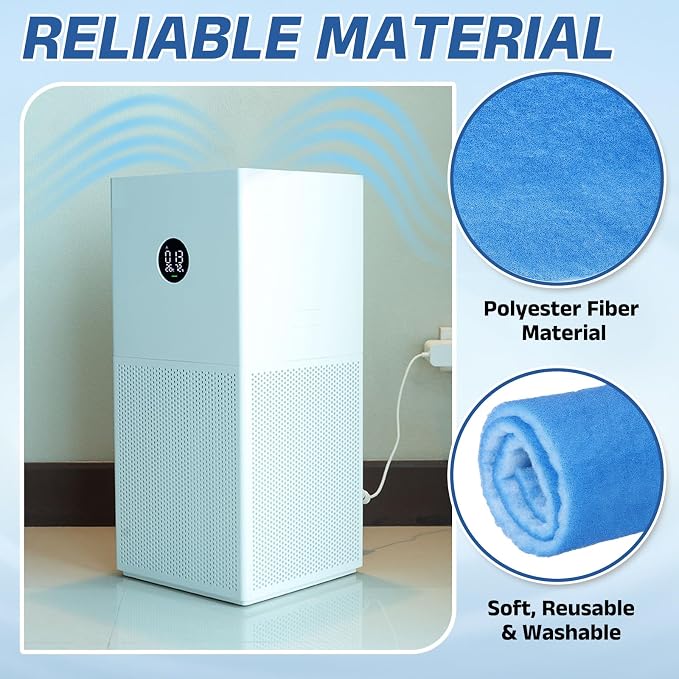 PATIKIL Air Vent Filter 39" x 39", Cut to Size Floor Vent Filter Media Washable - Image 3