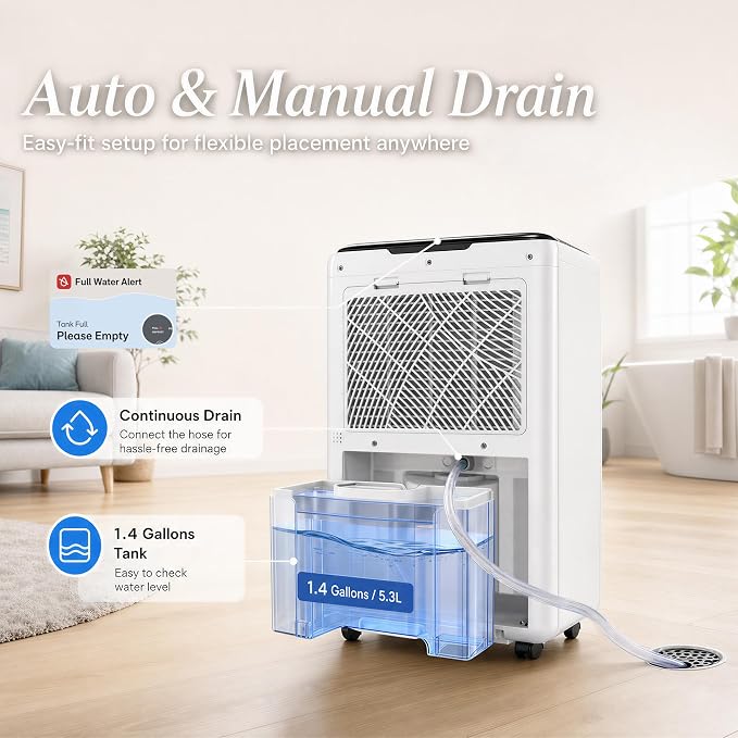 AIRPLUS Dehumidifier for Basement - Image 4