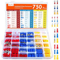 750PCS Wire Connectors Kit, Male and Female Spade Connectors, 27 Types by Gorffy