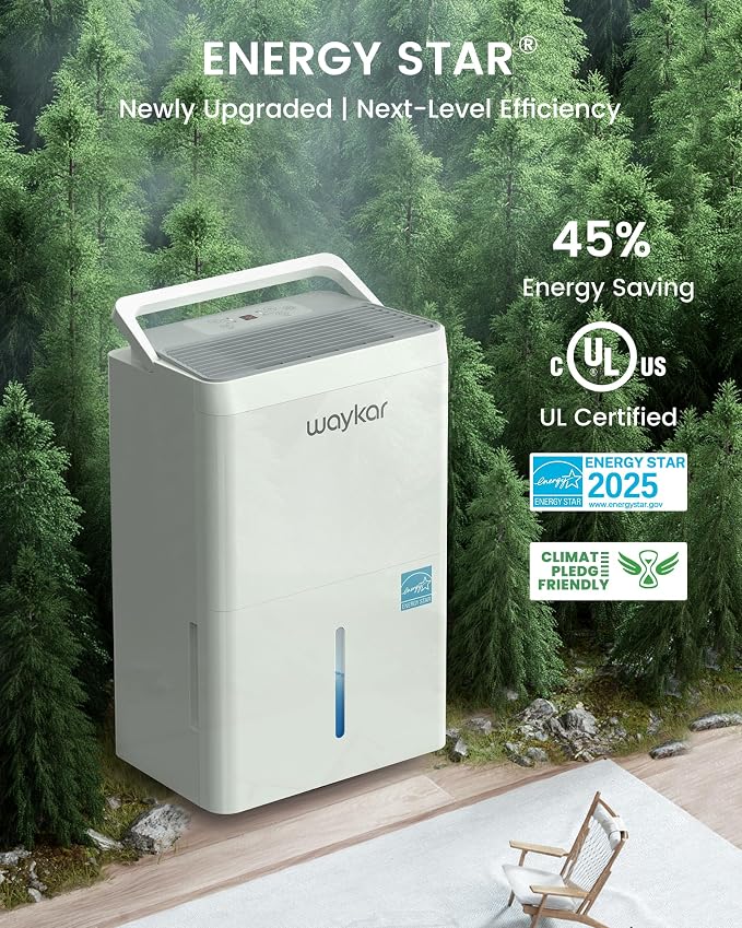 Waykar 5000 Sq.Ft Energy Star Dehumidifier - Image 3