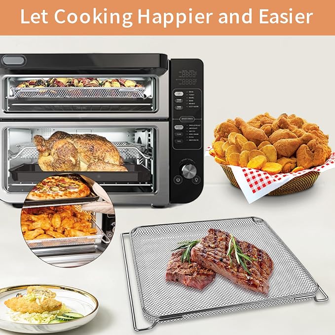 GCQ Smart Double Oven Basket for Ninja DCT401 DCT402 DCT451 - Image 6