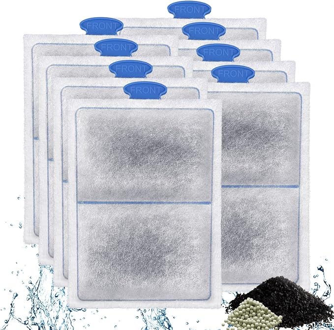 driamor 8 Pack Fish Tank Filter Cartridges by Driamor