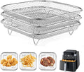 Square Air Fryer Rack Compatible by Fondpen