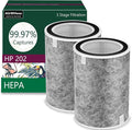 2 Pack HP201 HP302 Replacement Filter Compatible by AiirWHeoa