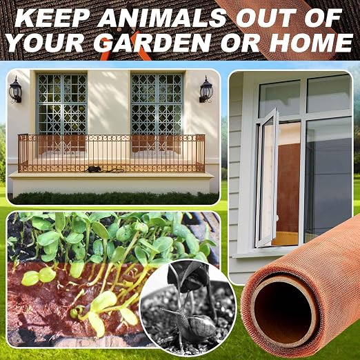 Zonon 99.999% Pure Copper Mesh Screen 36" x 25', 0.11in Wire Diameter, 16x16 - Image 4