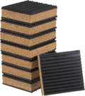HARFINGTON 8pcs Rubber Anti Vibration Pads 3" x 3" x 7/8" Isolation Vibration by HARFINGTON