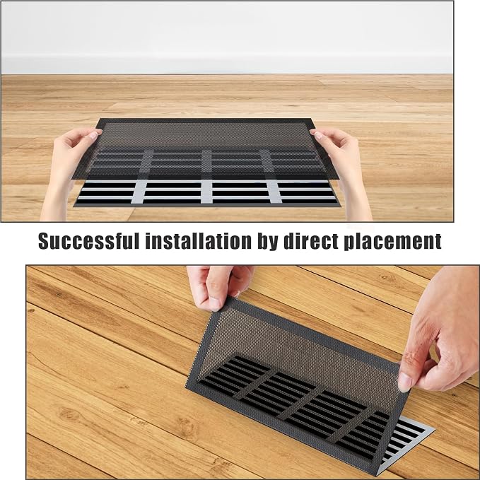 8pcs 12x5.5 Inch Magnetic Vent Covers, Strong Magnetic Mesh Vent Filters - Image 4