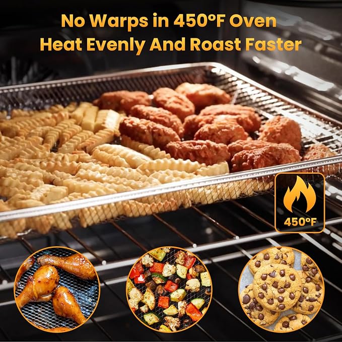 Air Fryer Basket for Breville Smart Oven Air Fryer Pro, Mesh Tray for Oven - Image 7