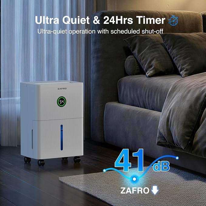 ZAFRO 1600 Sq.Ft Dehumidifiers for Home and Basement - Image 5