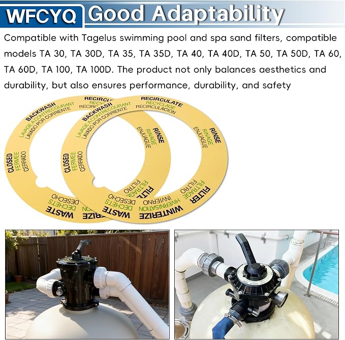 Valve Label Compatible with 272599 Tagelus Sand Filter - Image 5