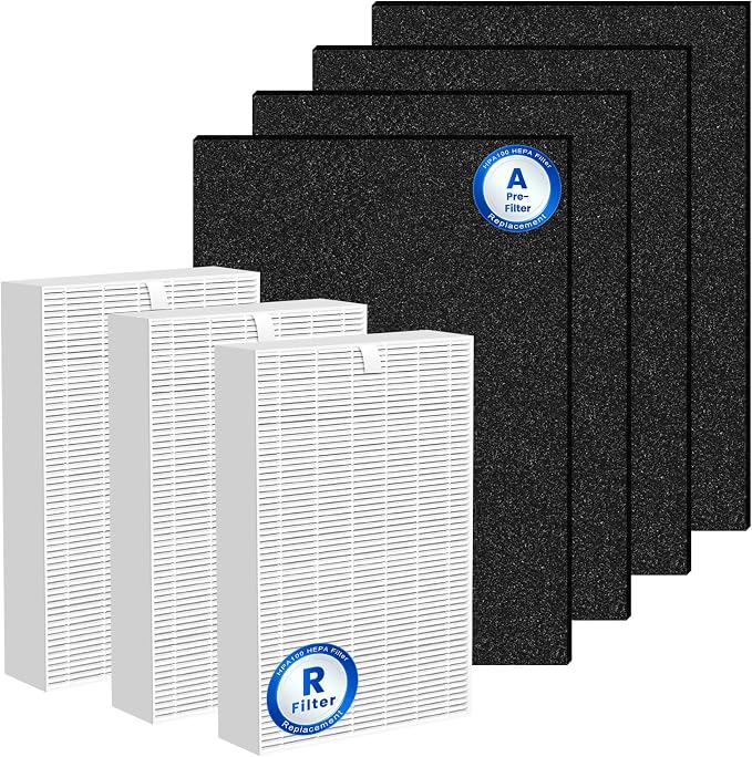 HPA100 HEPA Filter Replacement for Honeywell Air Purifiers, Compatible by Airtiancai