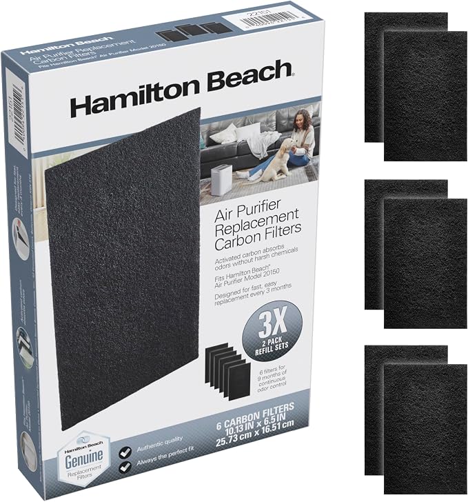 Hamilton Beach Genuine Replacement Activated Carbon Filters by HamiltonBeach