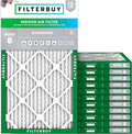 Filterbuy 20x32x1 Air Filter MERV 8 Essential Dust & Allergy Defense, by Filterbuy
